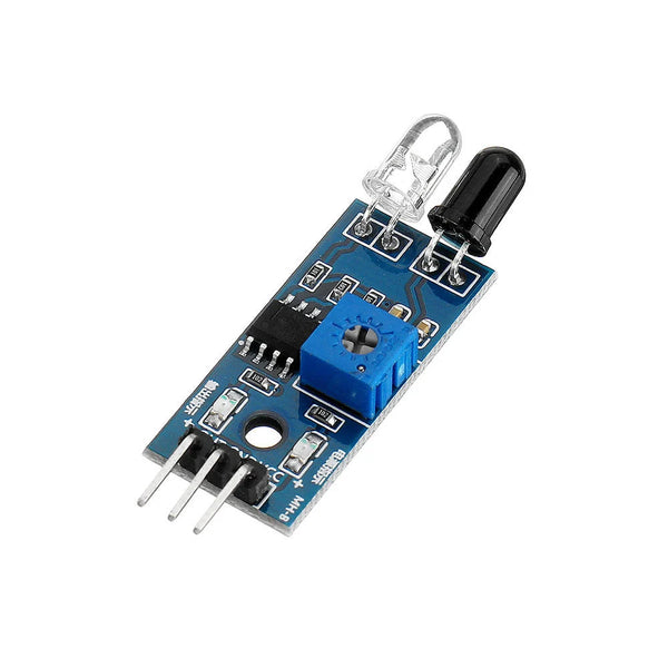 IR Infrared Obstacle Avoidance Sensor Module – Adjustable Distance Detection for Arduino & Robotics