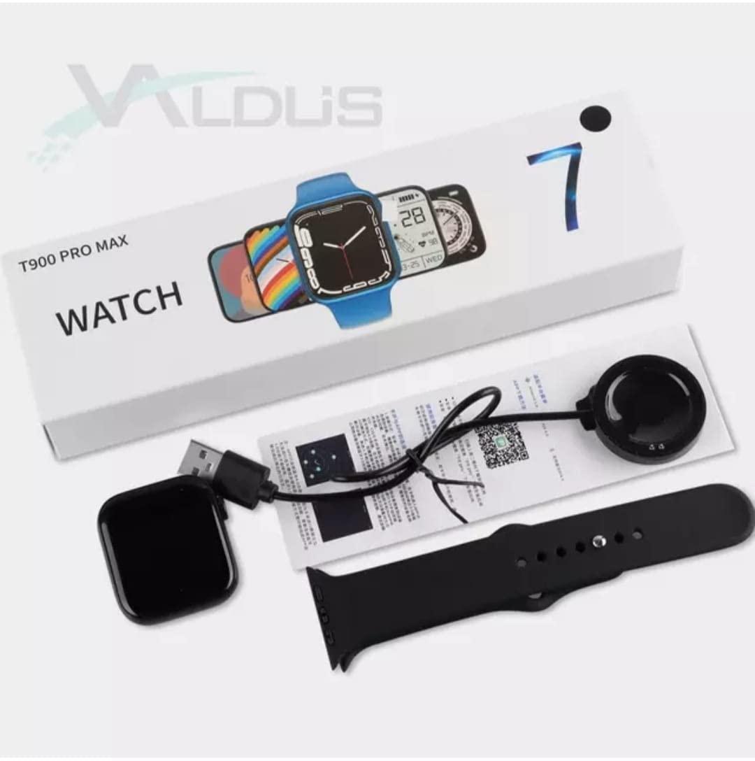 Stylish Bluetooth Smart Watch – Black, Red & White | Fitness & Call Notifications