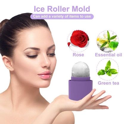 ❄️ Premium Facial Ice Roller – Cooling Face Massager for Glowing Skin