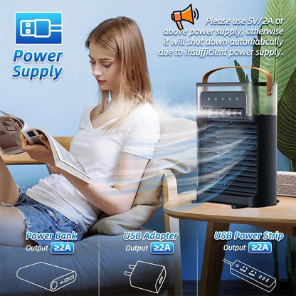 3-in-1 Mini Air Cooler & Humidifier!!!!!