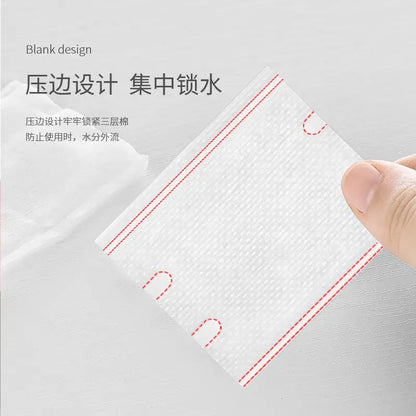 Maioli 100x100 Double-Sided Makeup Remover Paper – Soft Facial Cleansing Cotton Pads