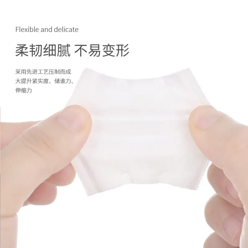 Maioli 100x100 Double-Sided Makeup Remover Paper – Soft Facial Cleansing Cotton Pads