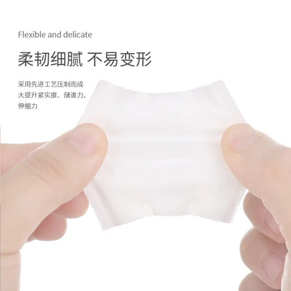 Maioli 100x100 Double-Sided Makeup Remover Paper – Soft Facial Cleansing Cotton Pads