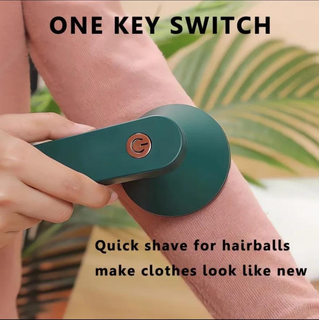 Portable Rechargeable Lint Remover | Electric Fabric Shaver | 1200mAh Battery | Clothes, Sofa & Blanket Fuzz Remover
