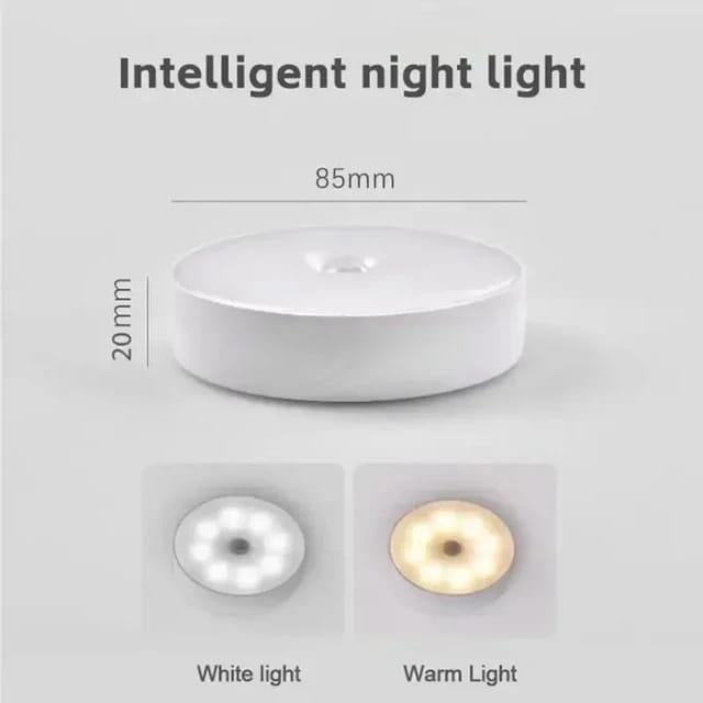 💡 Motion Sensor LED Light | Wireless Magnetic Night Light | USB Rechargeable | Smart Auto On/Off