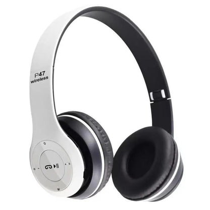 Wireless Bluetooth Headphones | Stereo Bass | TF Card, FM & AUX | Rechargeable