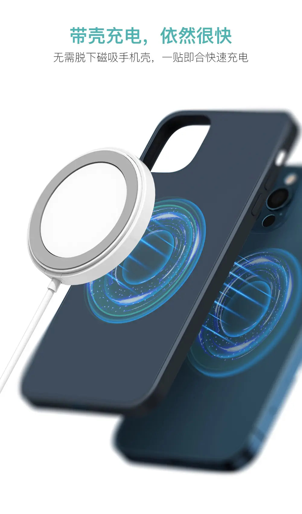 3-in-1 Magnetic Wireless Charging Station for iPhone, AirPods & Apple Watch