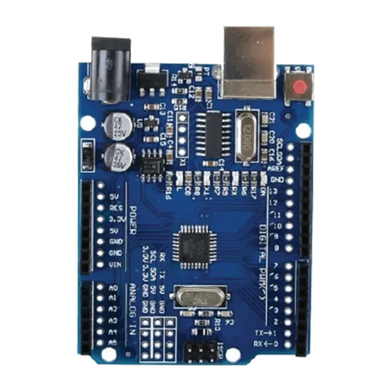 Arduino Uno R3 SMD Development Board – ATmega328P Microcontroller for Robotics, IoT & DIY Electronics